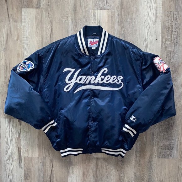Vintage Y2K World Series Yankees Bomber Jacket